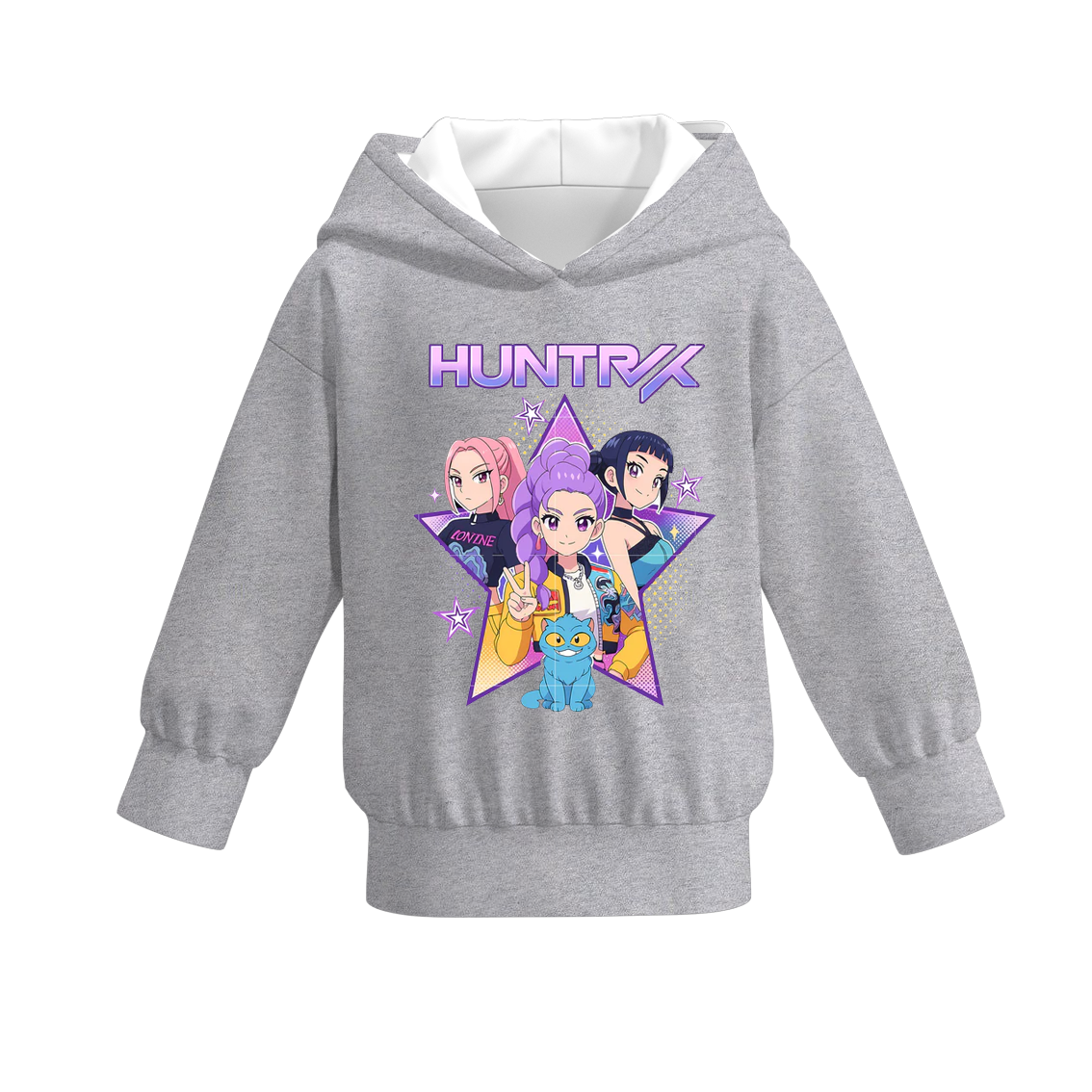(Pre Order)Girls Movie Character Print Hoodie