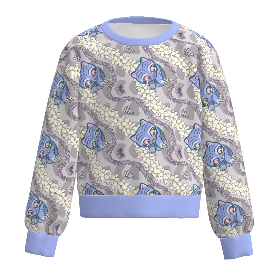 (Pre Order)Girls Spring&Summer Movie Character Print Sweatshirt