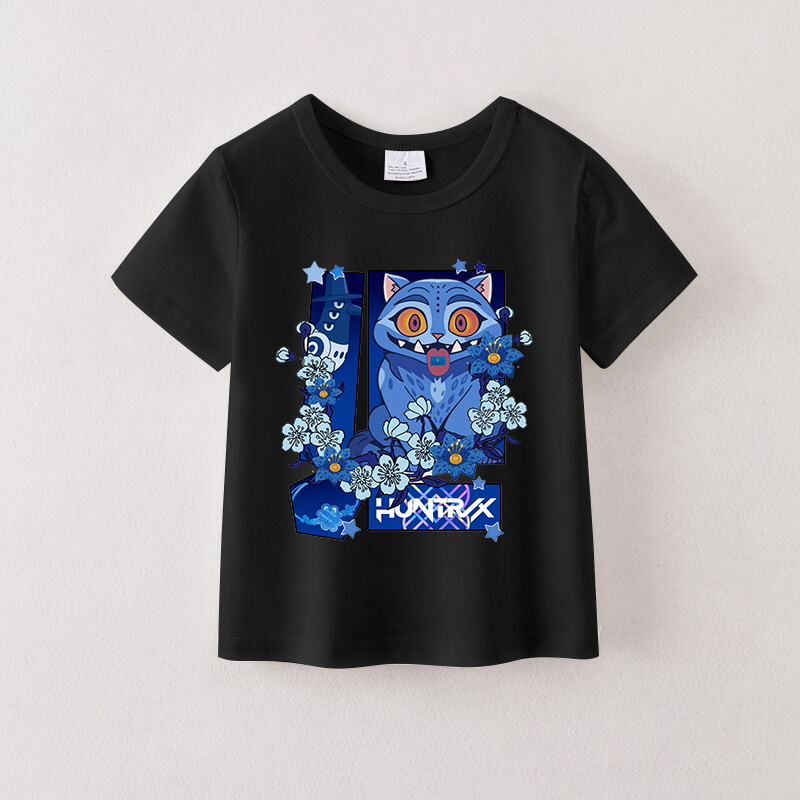 (Pre Order)Girls Spring&Summer Movie Character Print Cotton Top