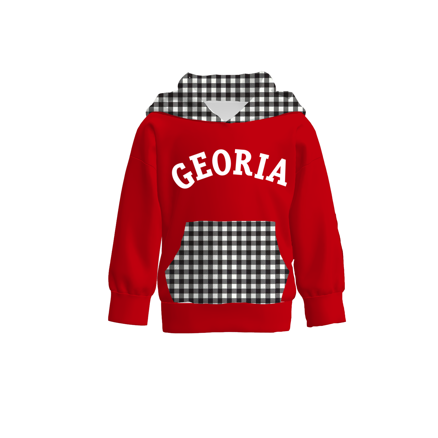 (Weekly Pre-Order)Girls Football Print Hoodie(Ends 9.13)