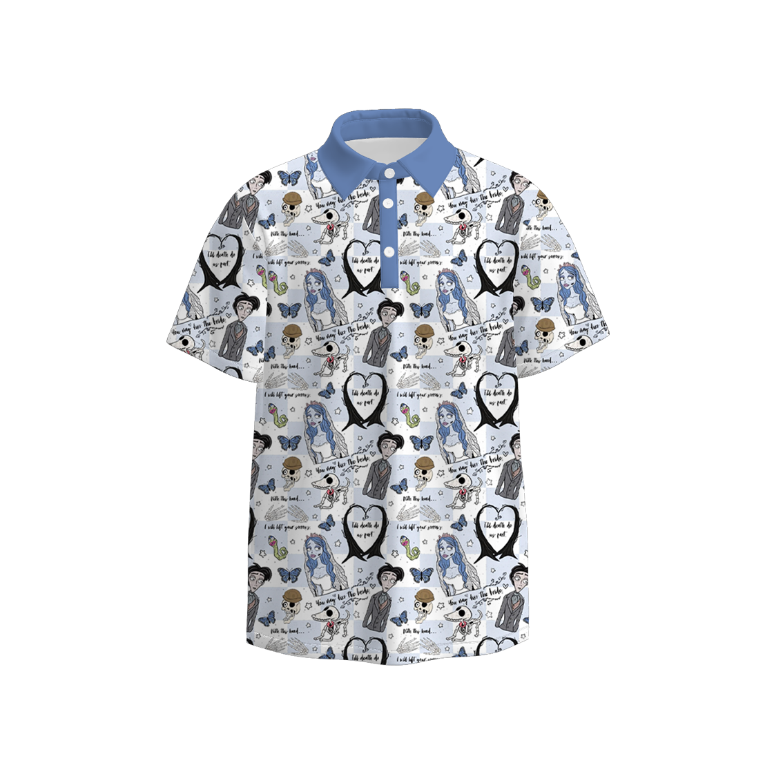 (Pre Order)Family Halloween Cartoon Print Dress&Set