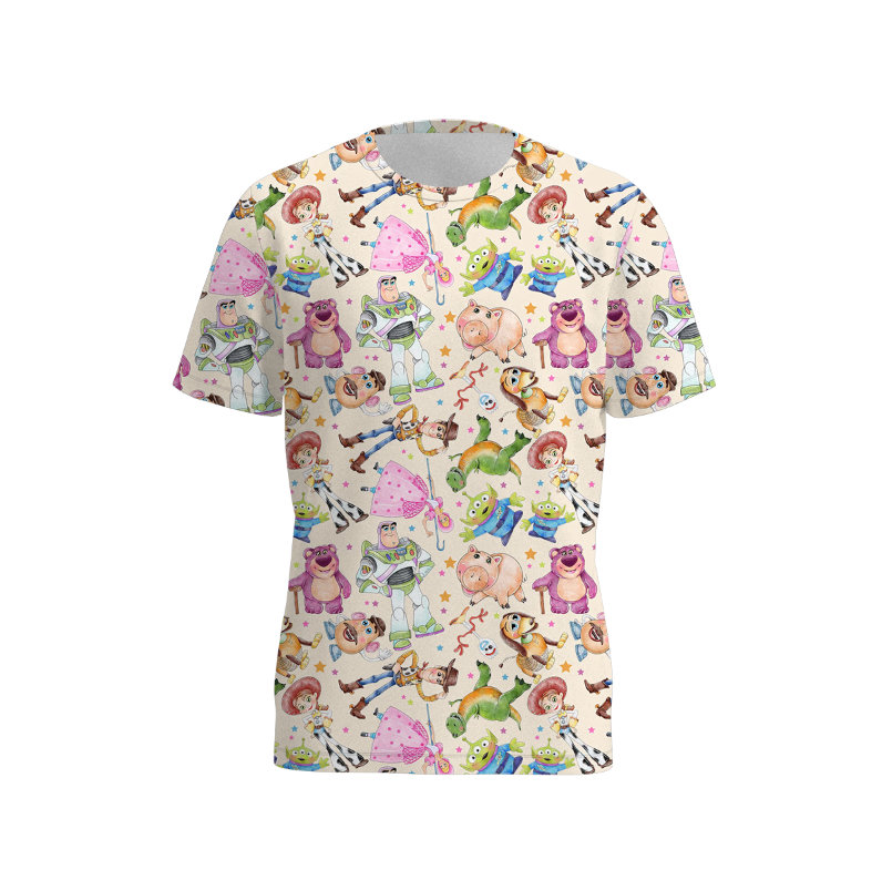 (Pre Order)Family Spring and Summer Princess Print Set&Top