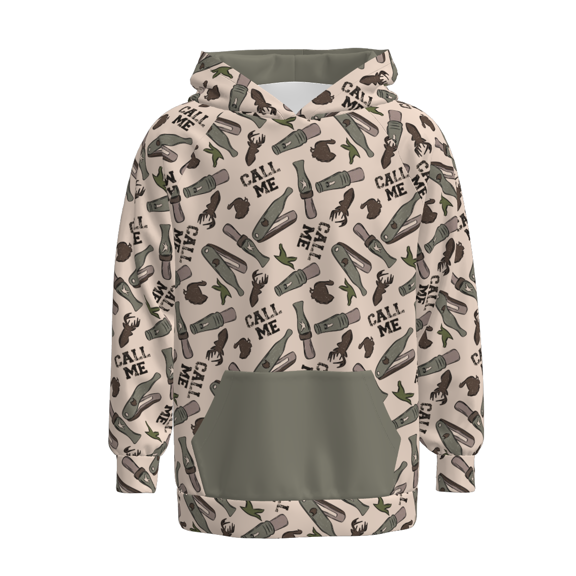 (Pre Order)Family Fall Smile Print Hoodie