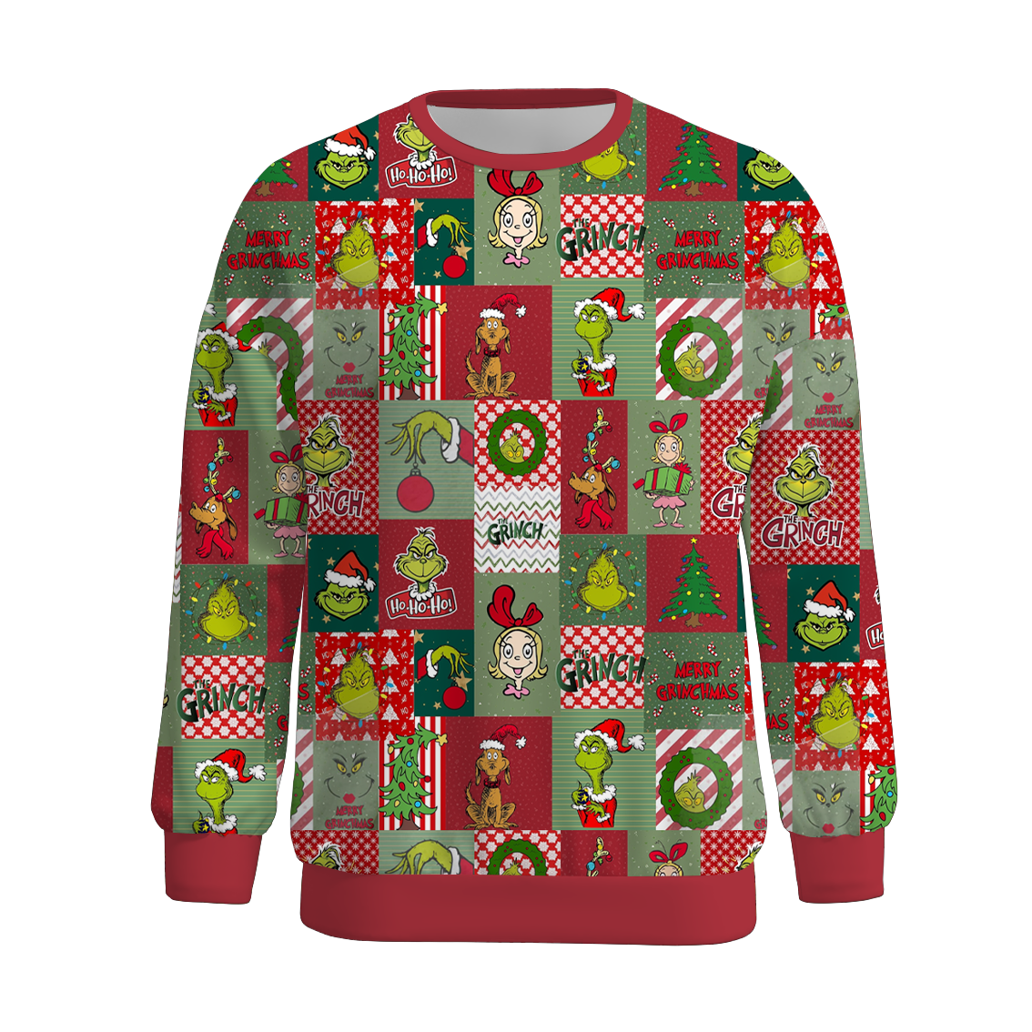 (Pre Order)Family Christmas Cartoon Print Top