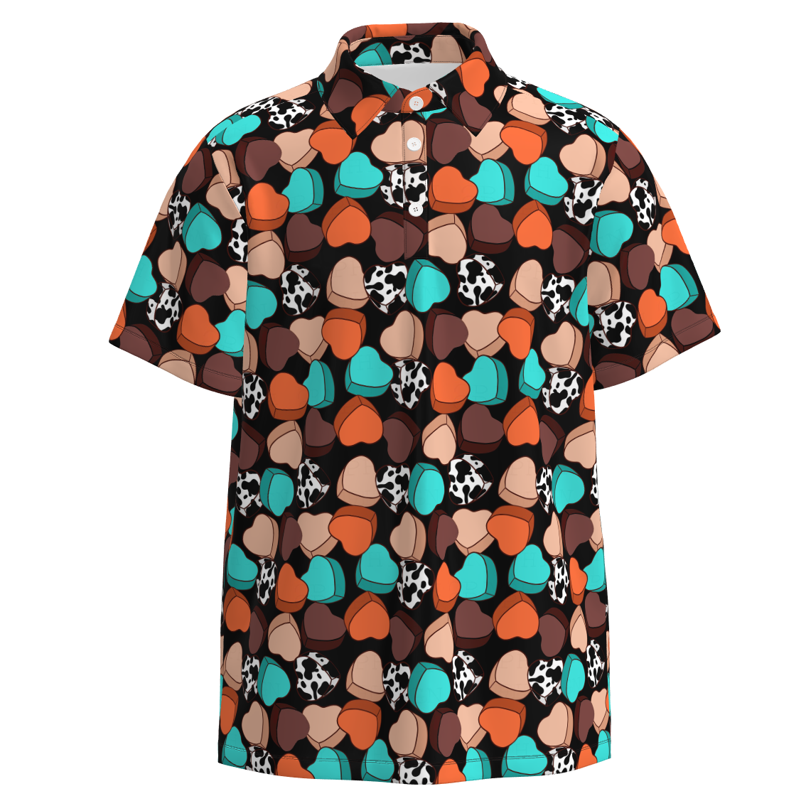 (Pre Order)Family Valentine's Day Print Romper&Top