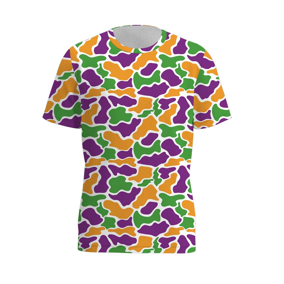(Pre Order)Family Mardi Gras Camouflage Print Top
