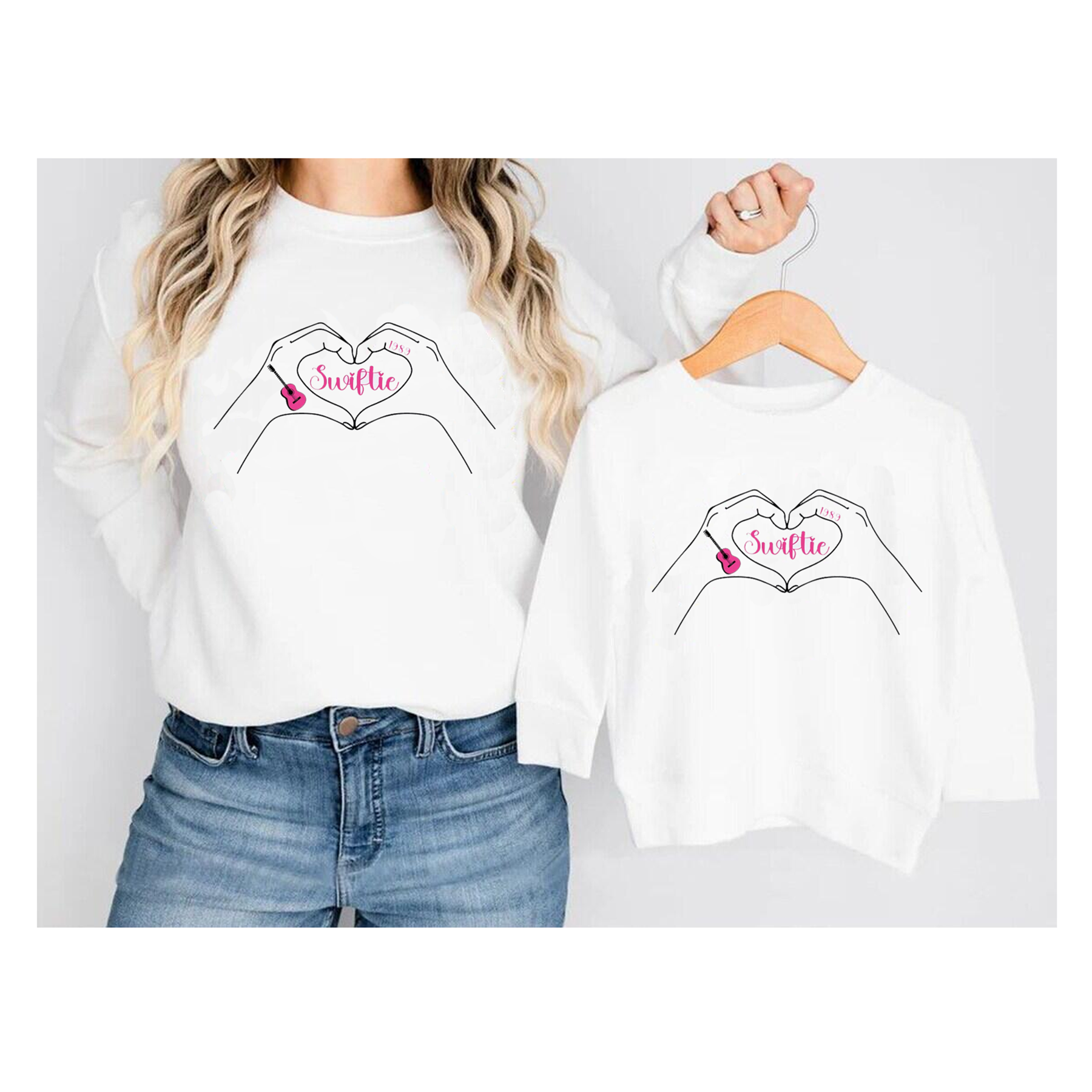 (Pre Order)Mommy and Me TS Print Sweatshirt