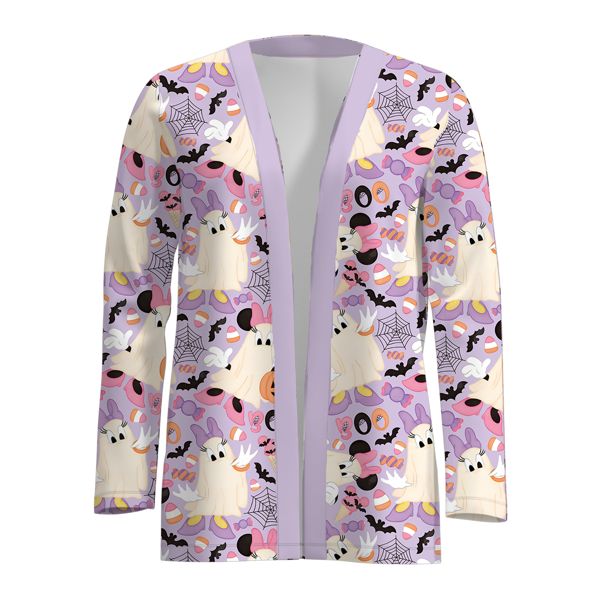 (Pre Order)Adults Halloween Print Cardigan