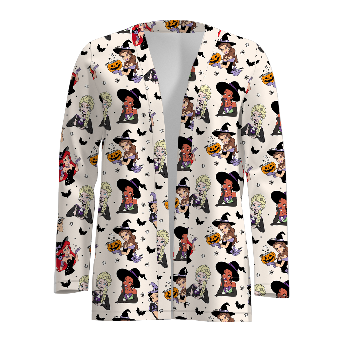 (Pre Order)Adults Halloween Print Cardigan