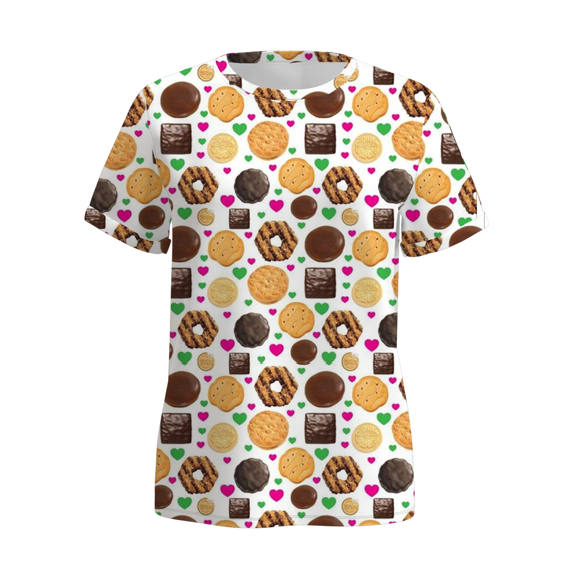 (Pre Order)Adults Dessert Print Top