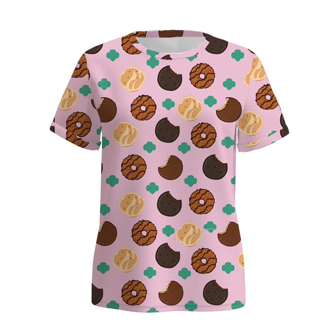 (Pre Order)Adults Dessert Print Top