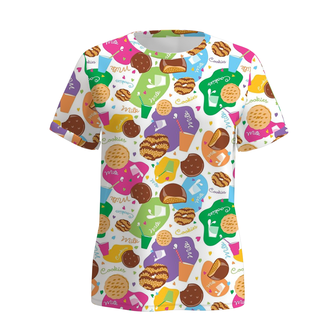 (Pre Order)Adults Dessert Print Top