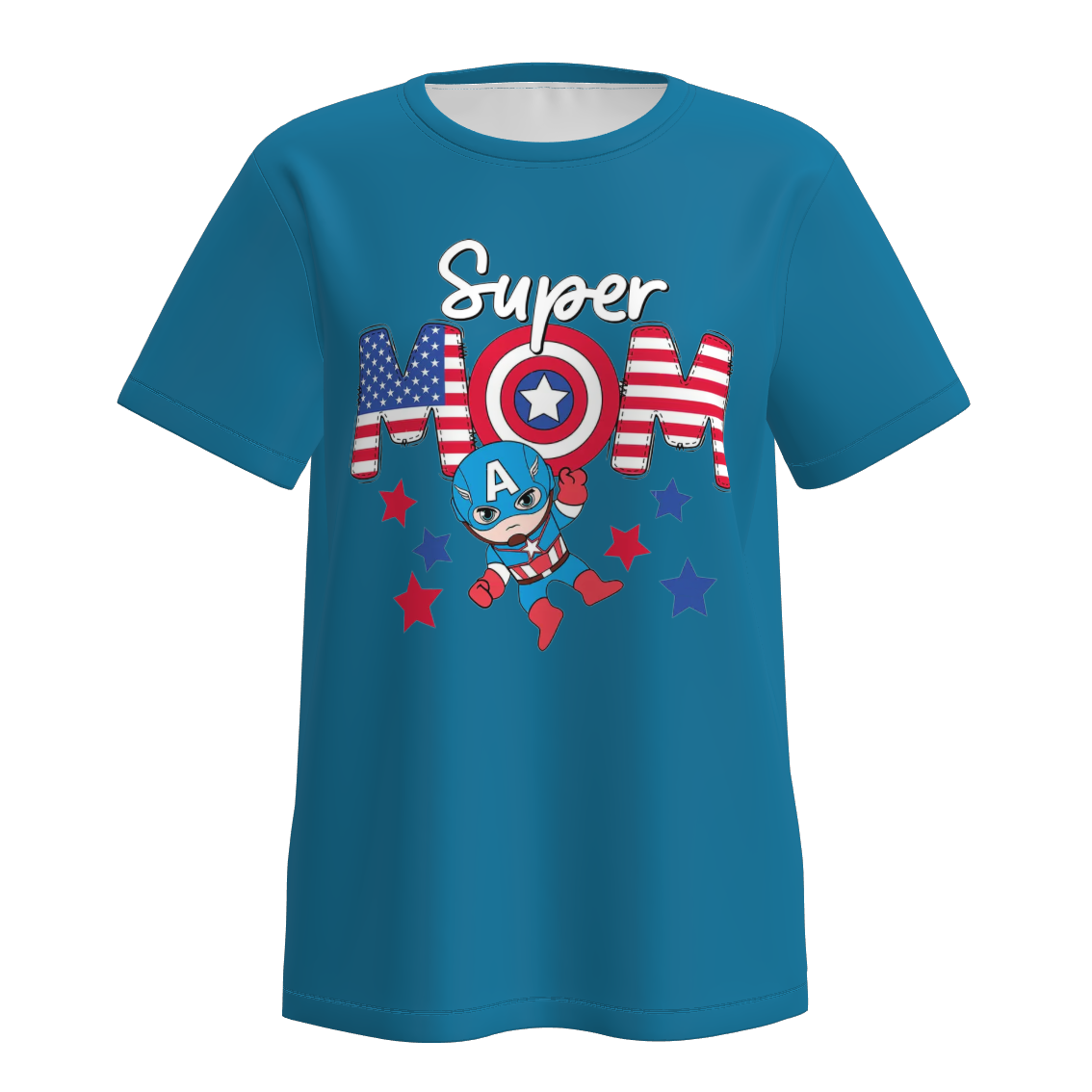 (Pre Order)Family Spring and Summer Movie Character Print Top