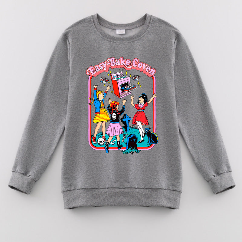 (Pre Order)Adults Fall&Winter Print Sweatshirt