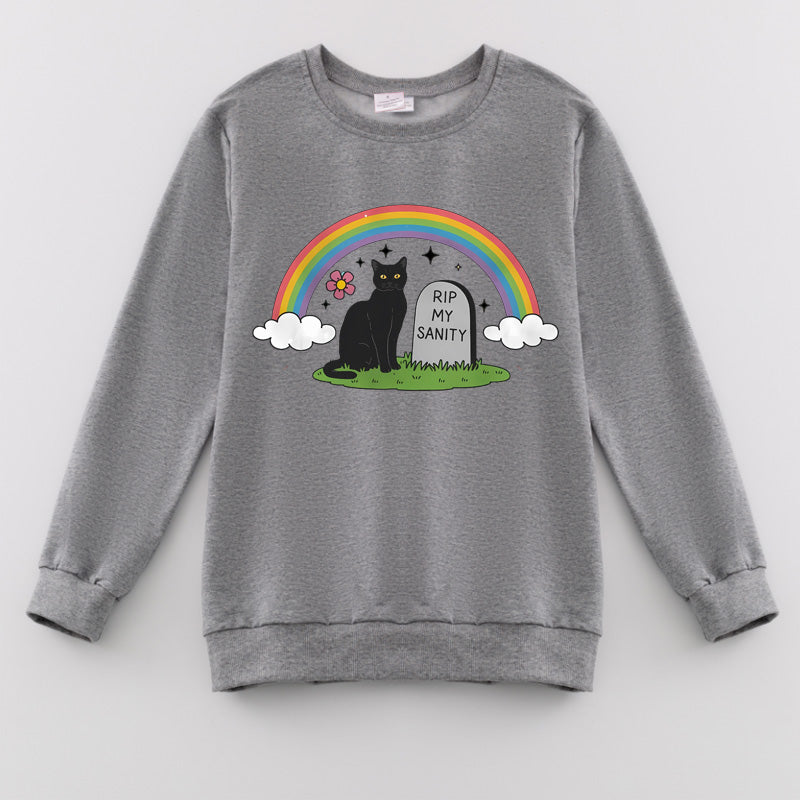 (Pre Order)Adults Fall&Winter Print Sweatshirt
