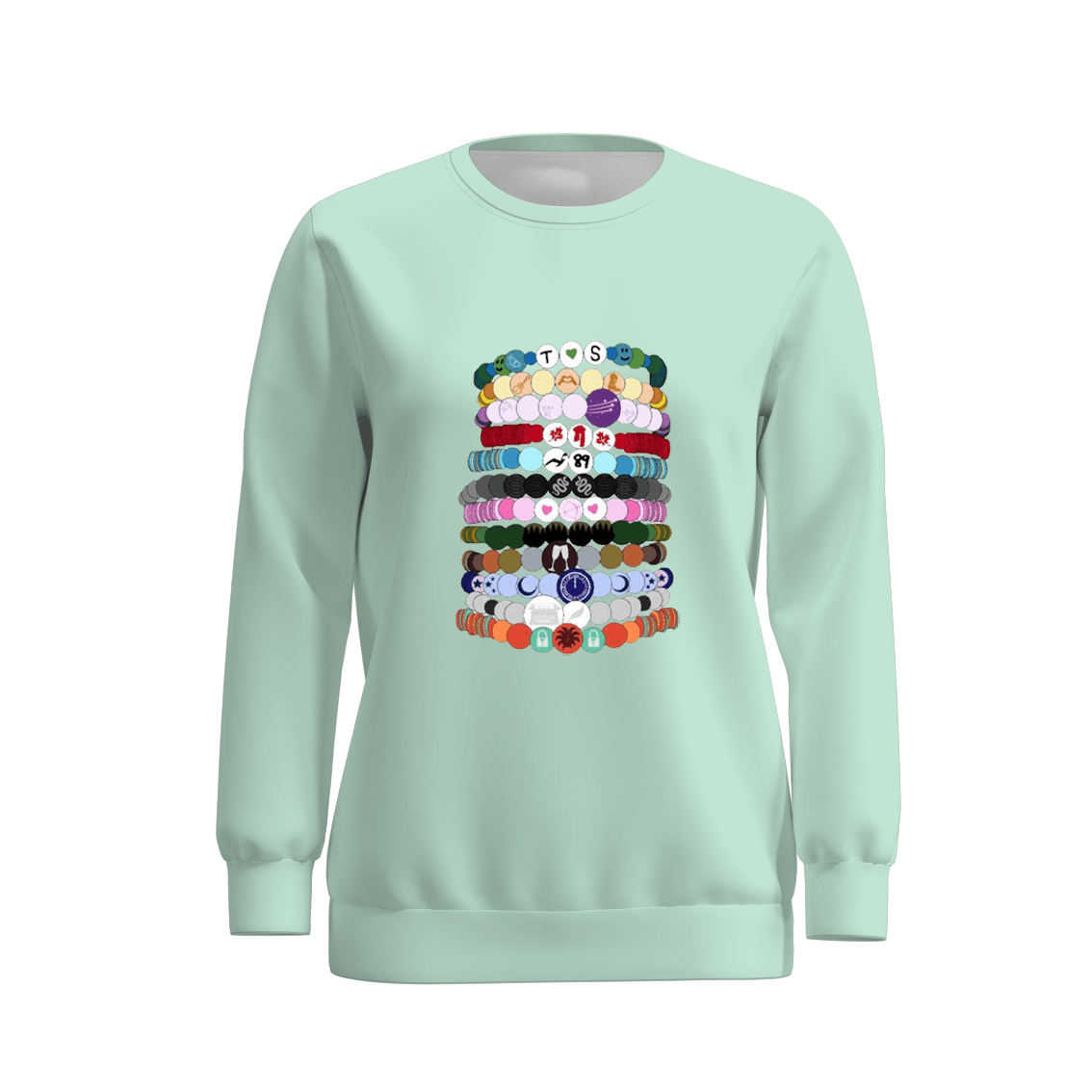 (Pre Order)Family Mint TS Print Sweatshirt