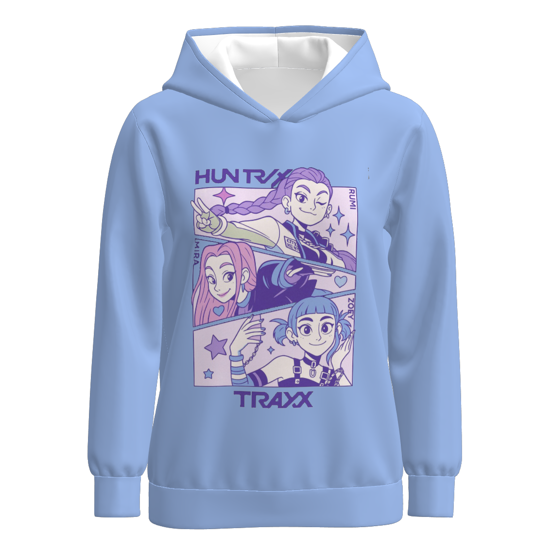 (Pre Order)Family Movie Character Print Hoodie
