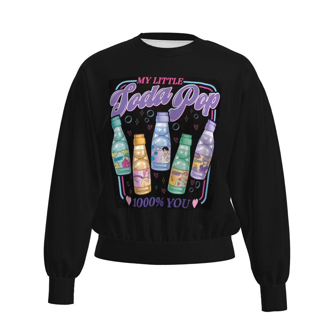 (Pre Order)Mommy and Me Movie Character Print Sweatshirt