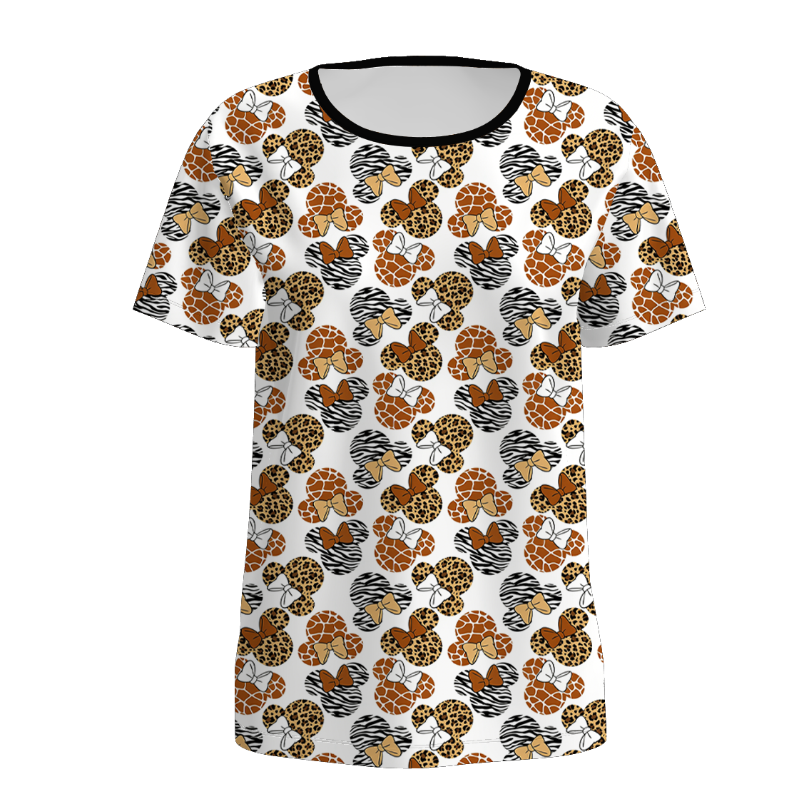 (Pre Order)Family Spring&Summer Cartoon Print Dress,Set&Top