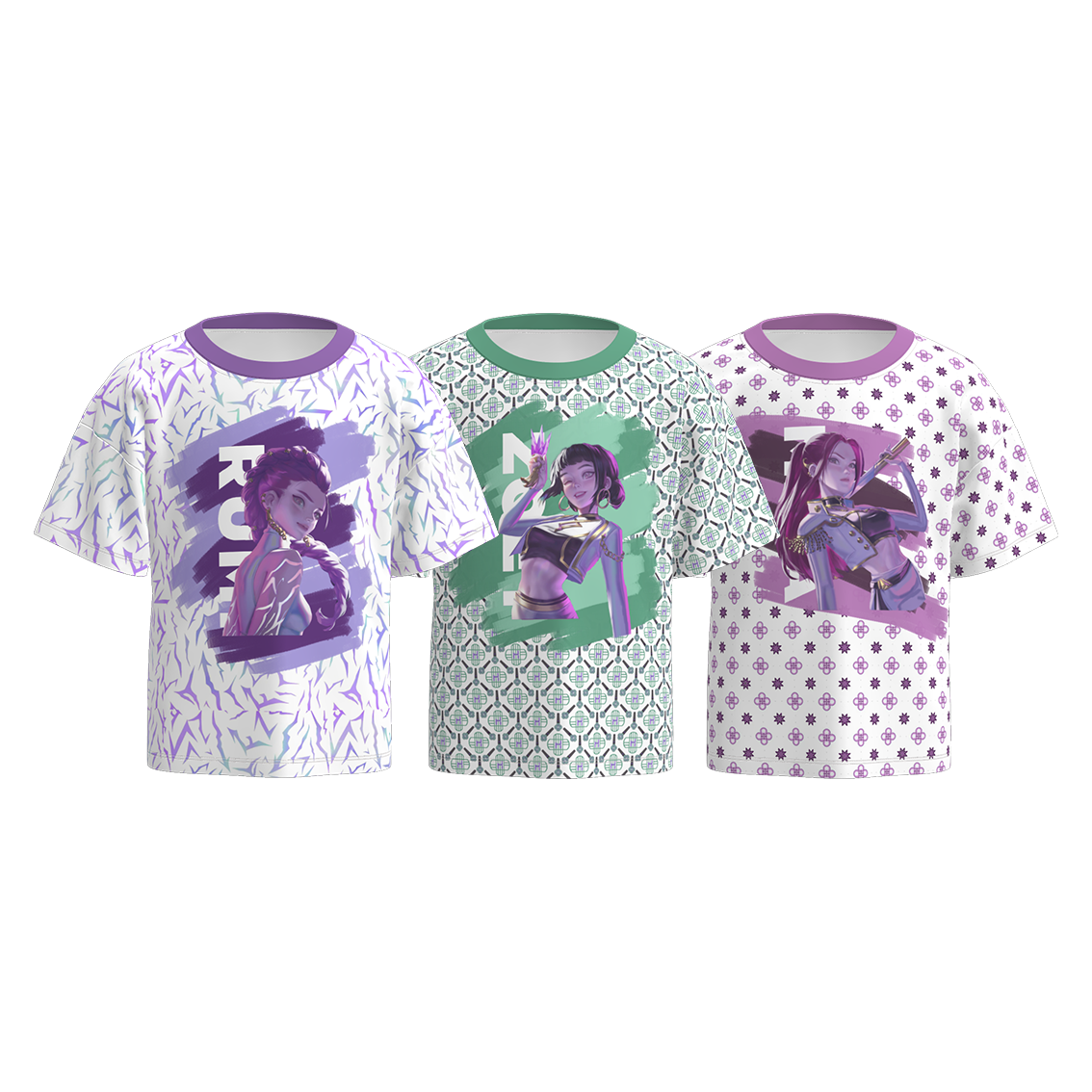 (Pre Order)Girls Spring&Summer Movie Character Print Top