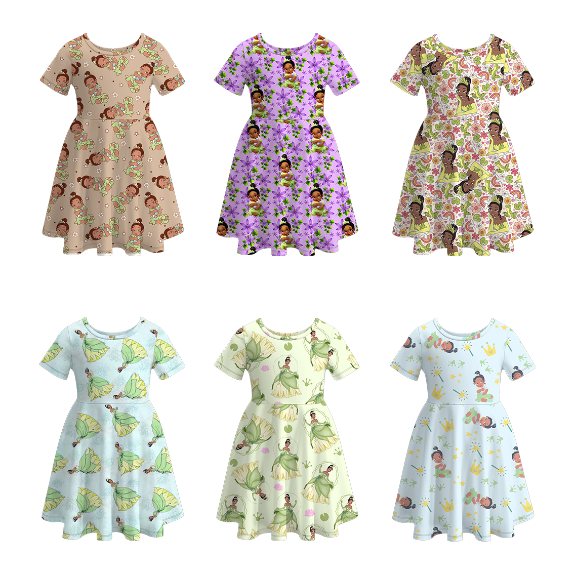 Sweet princess dress for women, summer short dress C7067 main image 1
