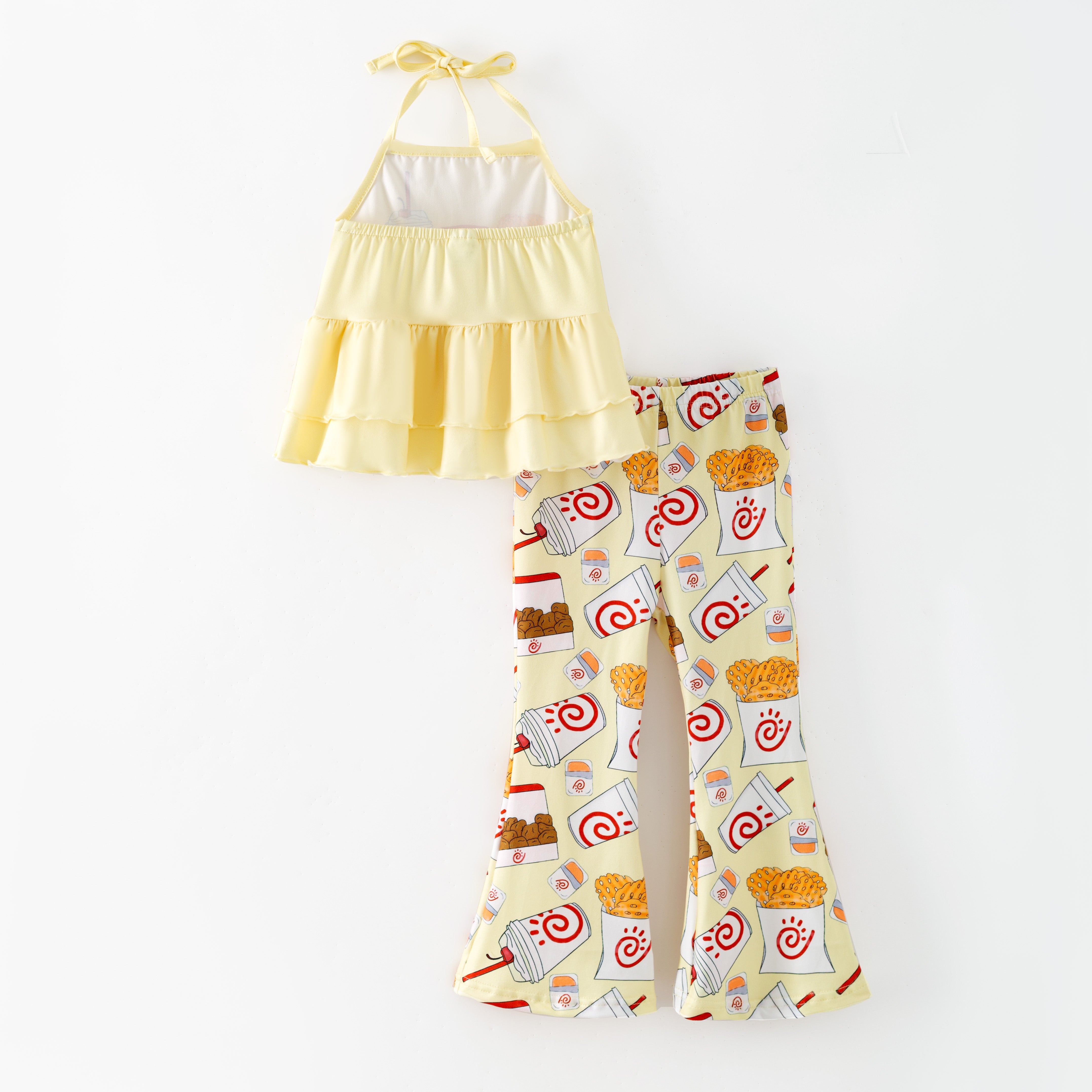 （Pre Order,Prepack Zone）Girls Fast Food Print Set（Mix Size）