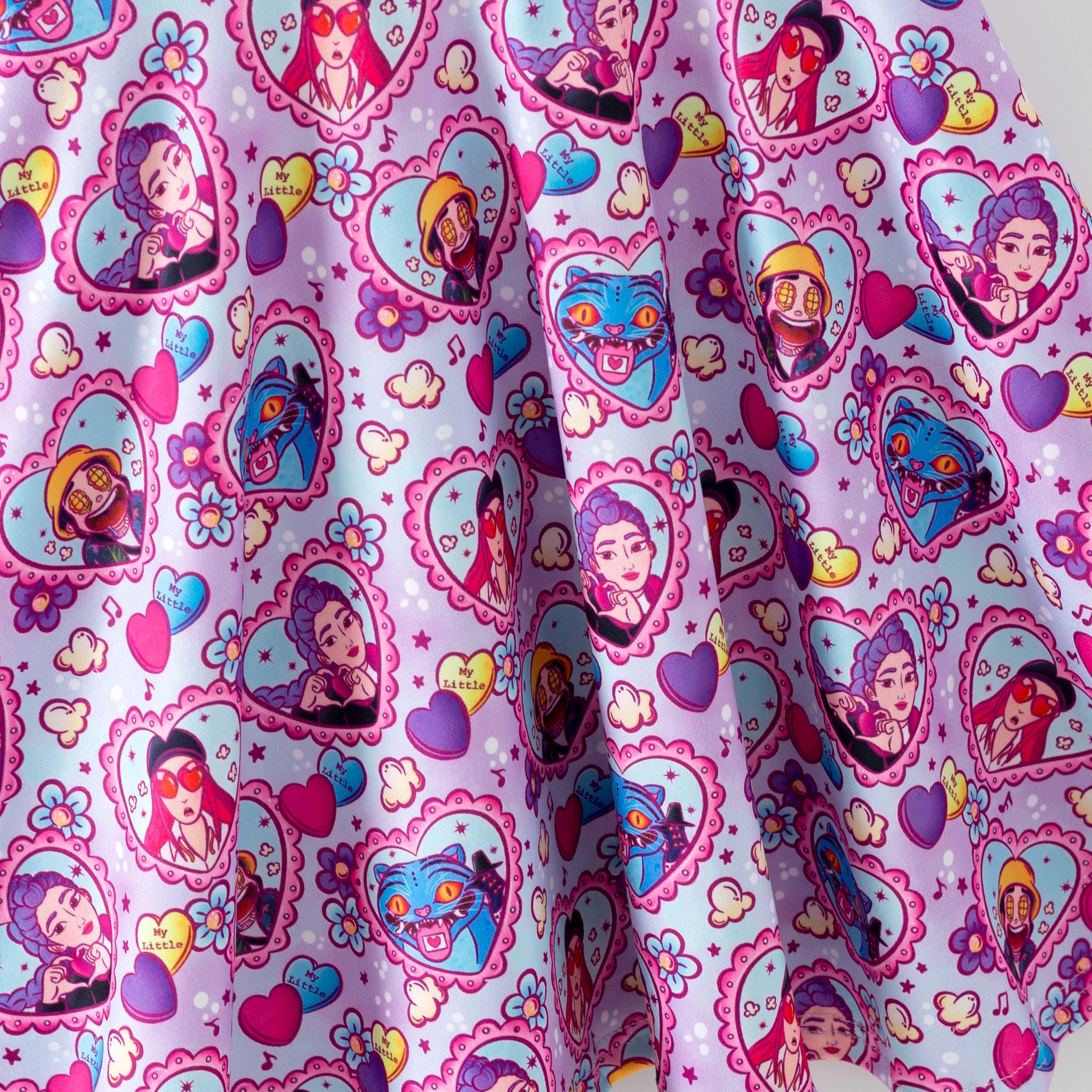 （Pre Order,Prepack Zone）Girls Movie Character Print Dress（Mix Size）