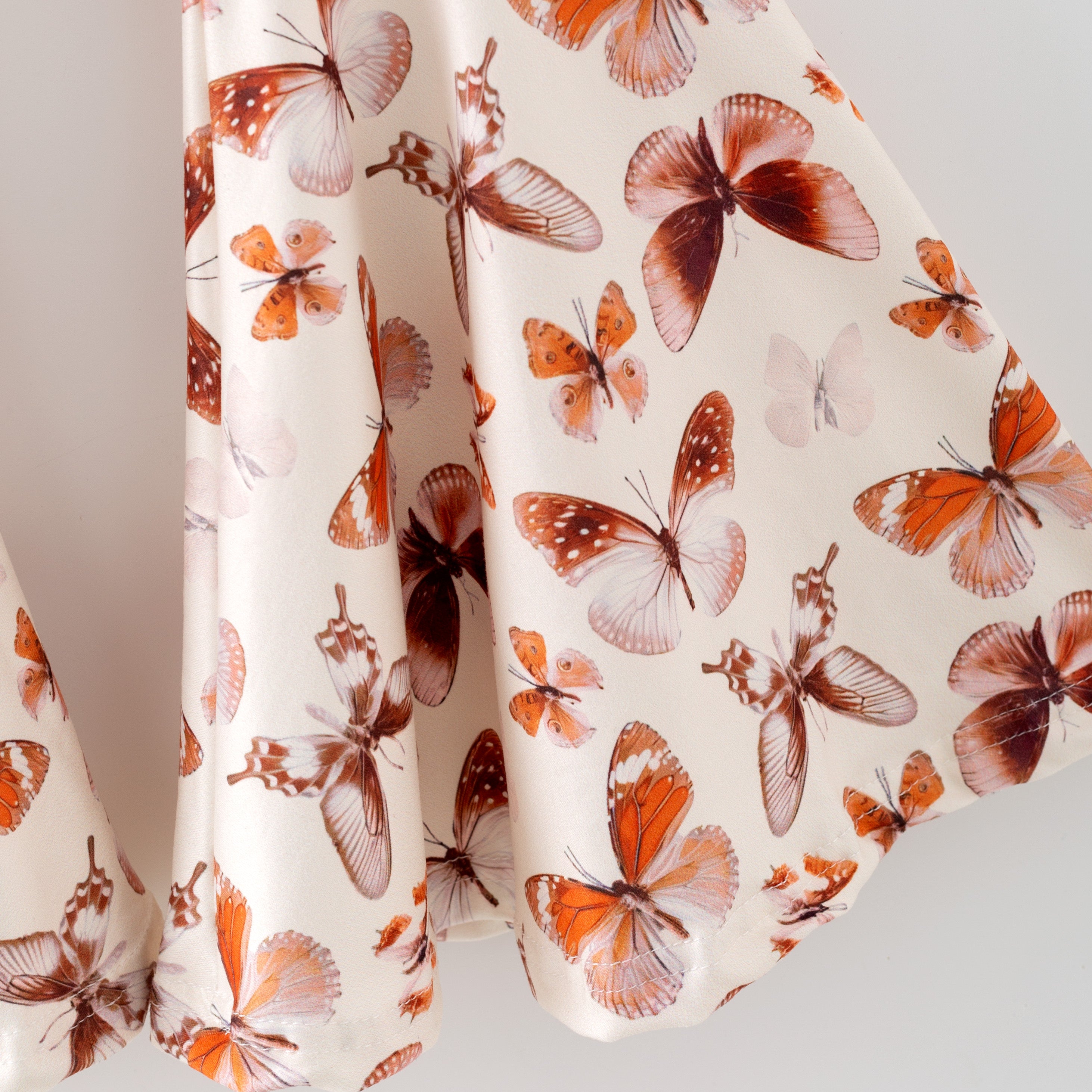 （Pre Order,Prepack Zone）Girls Fall Bow&Floral Print Pants