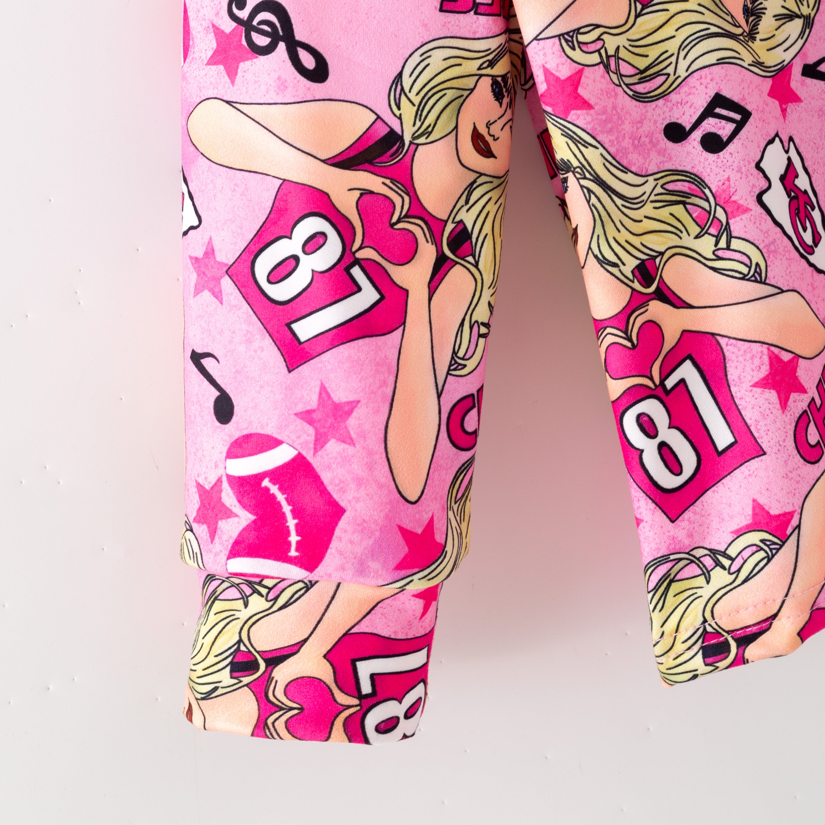 （Pre Order,Prepack Zone）Girls Football&TS Print Set,Pants（Mix Size）