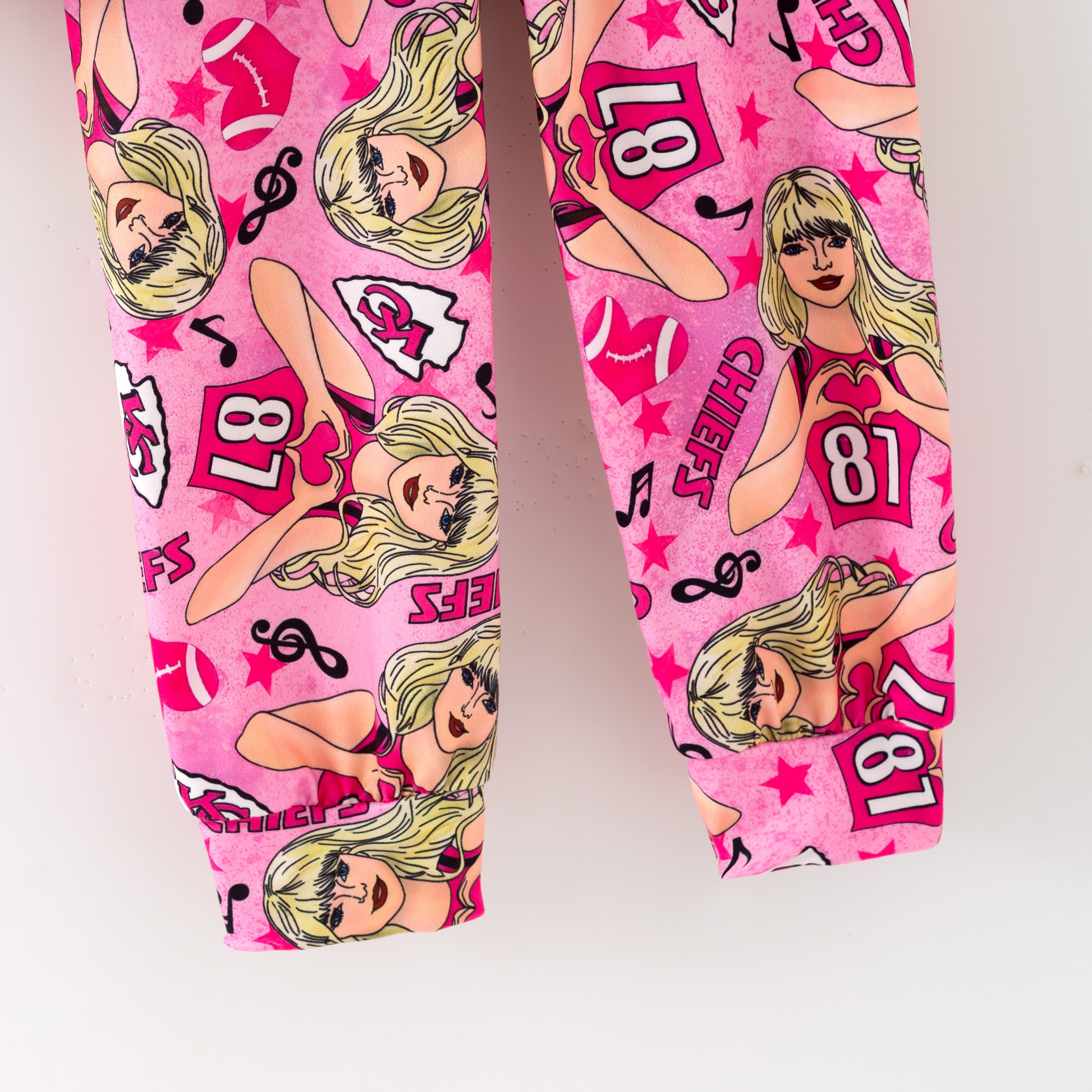 （Pre Order,Prepack Zone）Girls Football&TS Print Set,Pants（Mix Size）