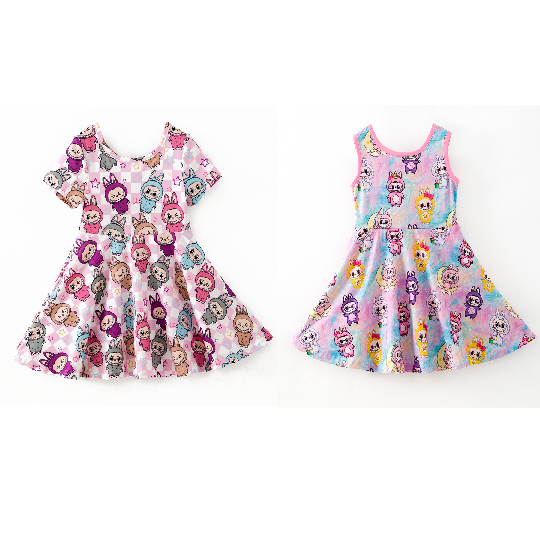 （Pre Order,Prepack Zone）Girls LBB Print Dress（Mix Size）