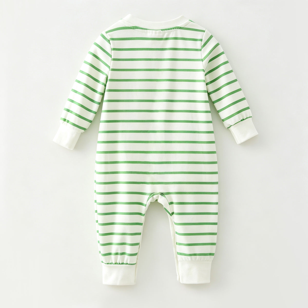 （In Stock）Toddler Boys Christmas Embroidery Romper