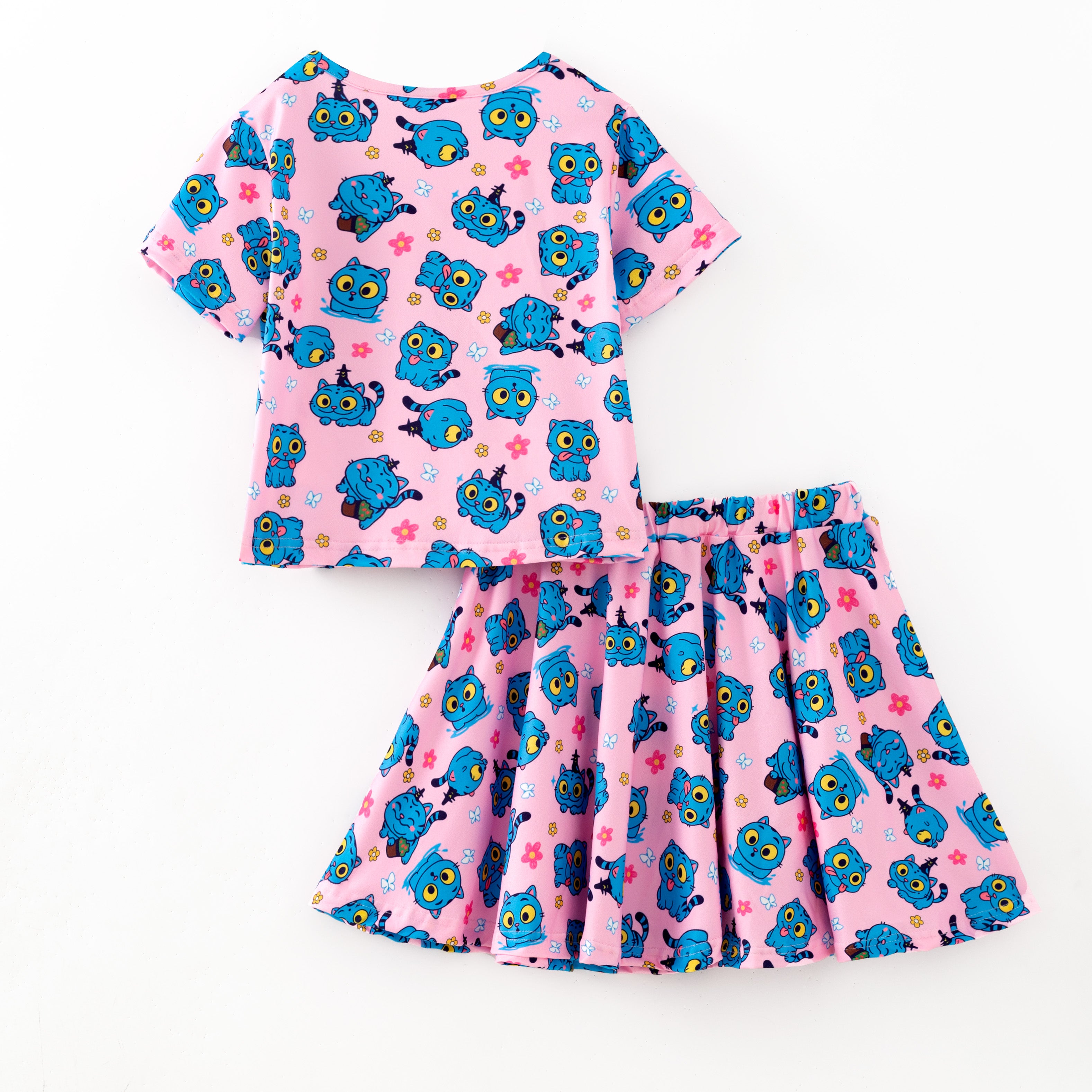 （Pre Order,Prepack Zone）Girls Movie Character Print Dress,Set&Top（Mix Size）