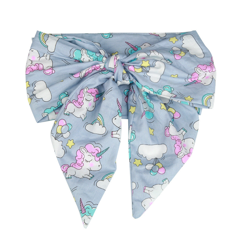 （Pre Order）Newborn Baby Big Bow with Long Tails