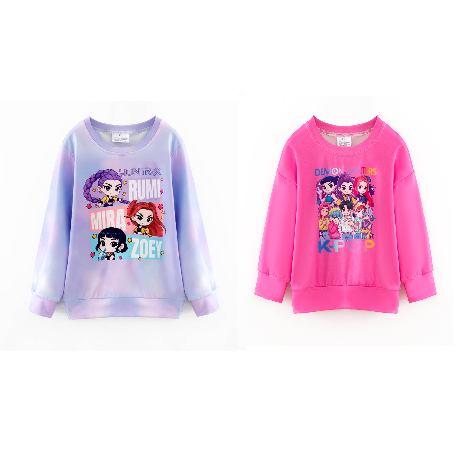 （Pre Order,Prepack Zone）Girls Movie Character Print Top（Mix Size）