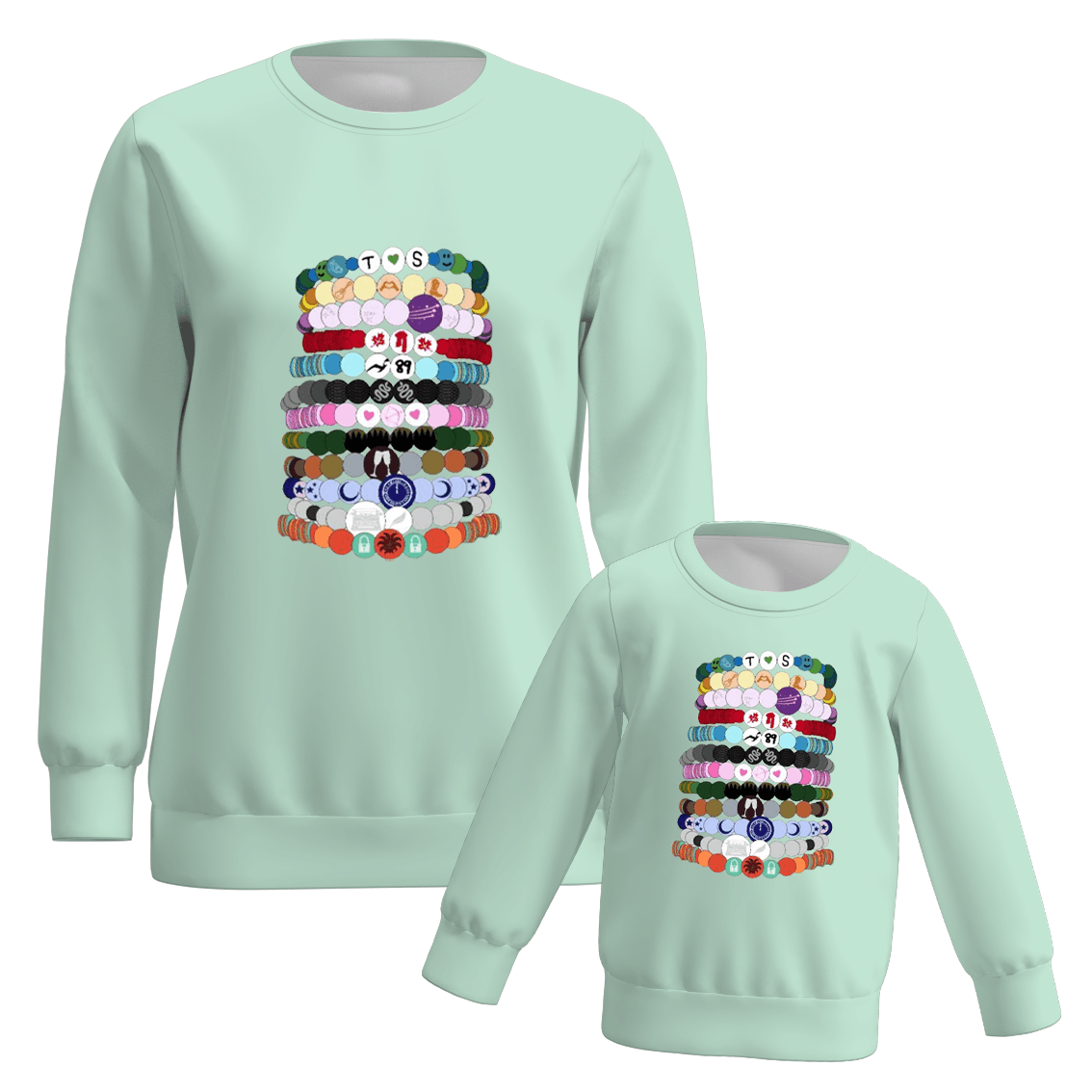 （Pre Order）Family Mint TS Print Sweatshirt