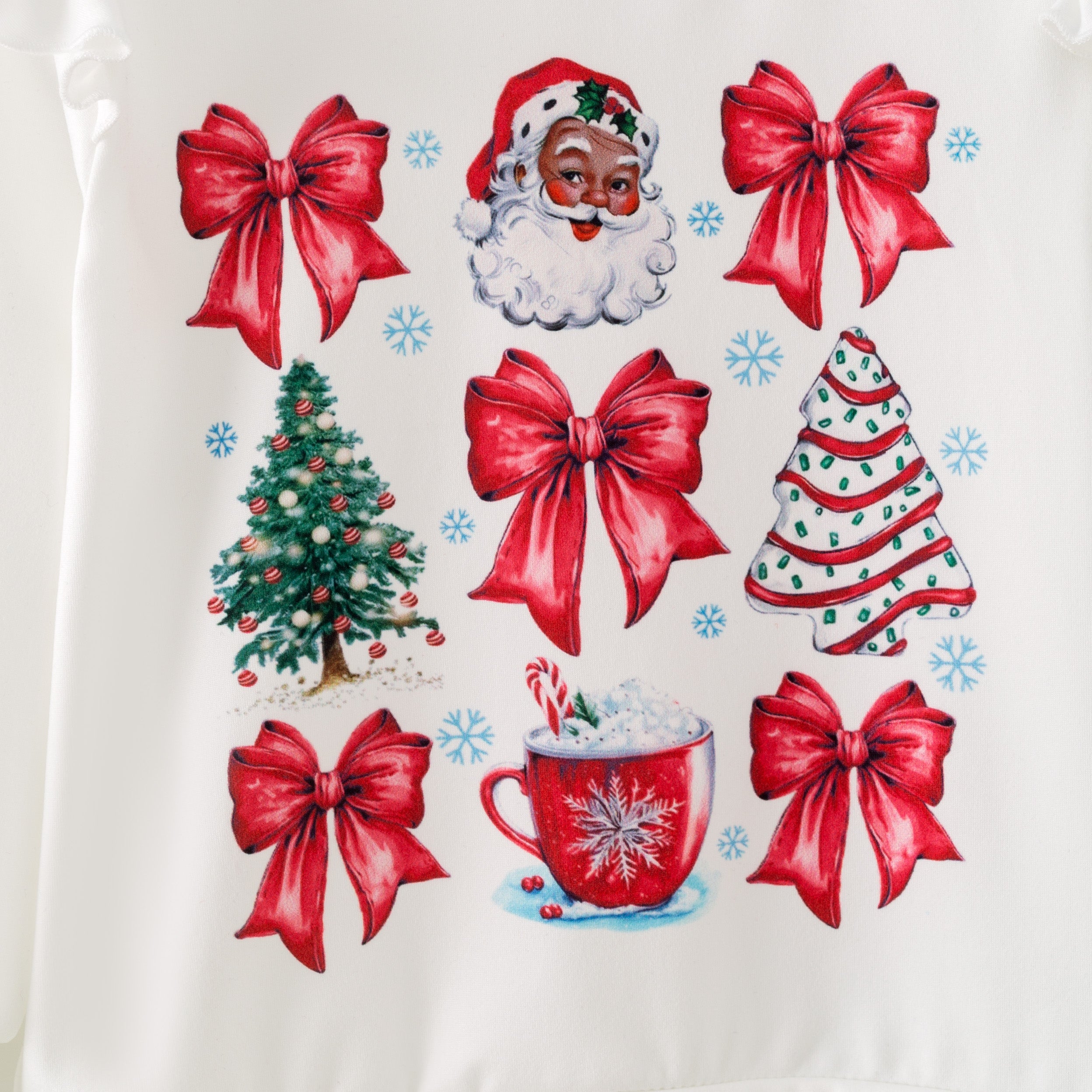 （Pre Order,Prepack Zone）Girls Christmas Print Set（Mix Size）