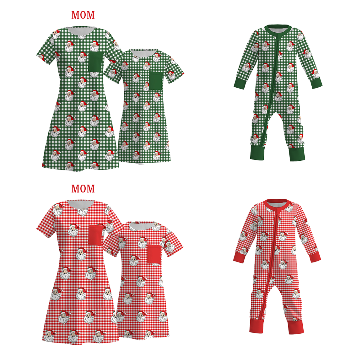 （Weekly Pre-Order）Family Christmas Print Dress&Romper（Ends 9.6）