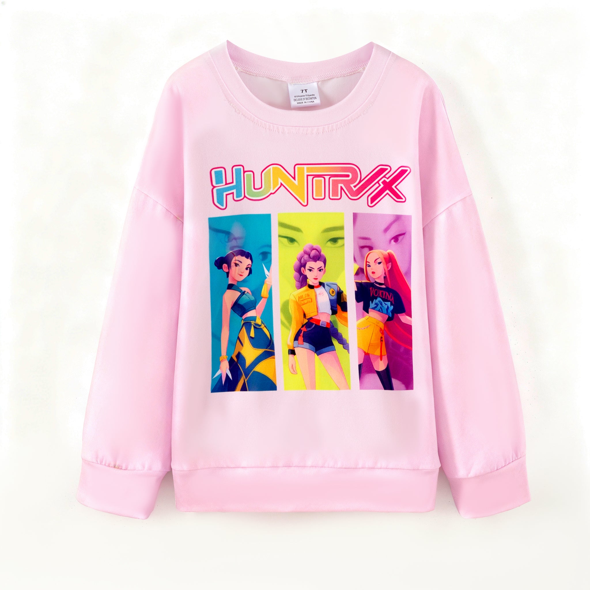 （Pre Order,Prepack Zone）Girls Movie Character Print Sweatshirt（Mix Size）