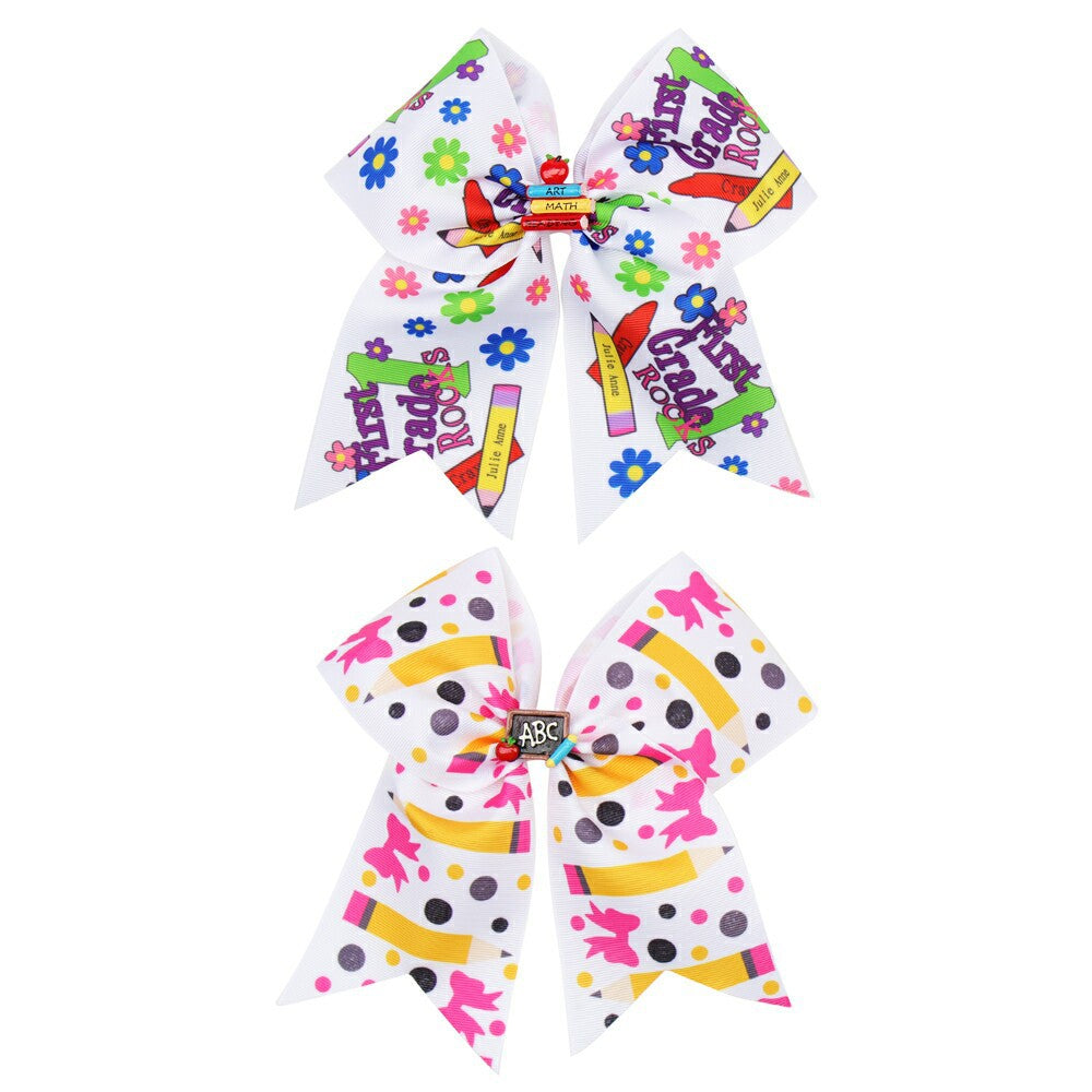（Pre Order）Girls Summer Back To School Hair Clip