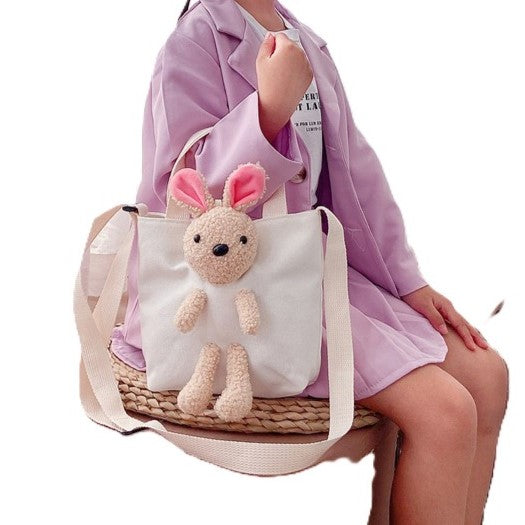 （Pre Order）Girls Portable and Crossbody Bunny Bag