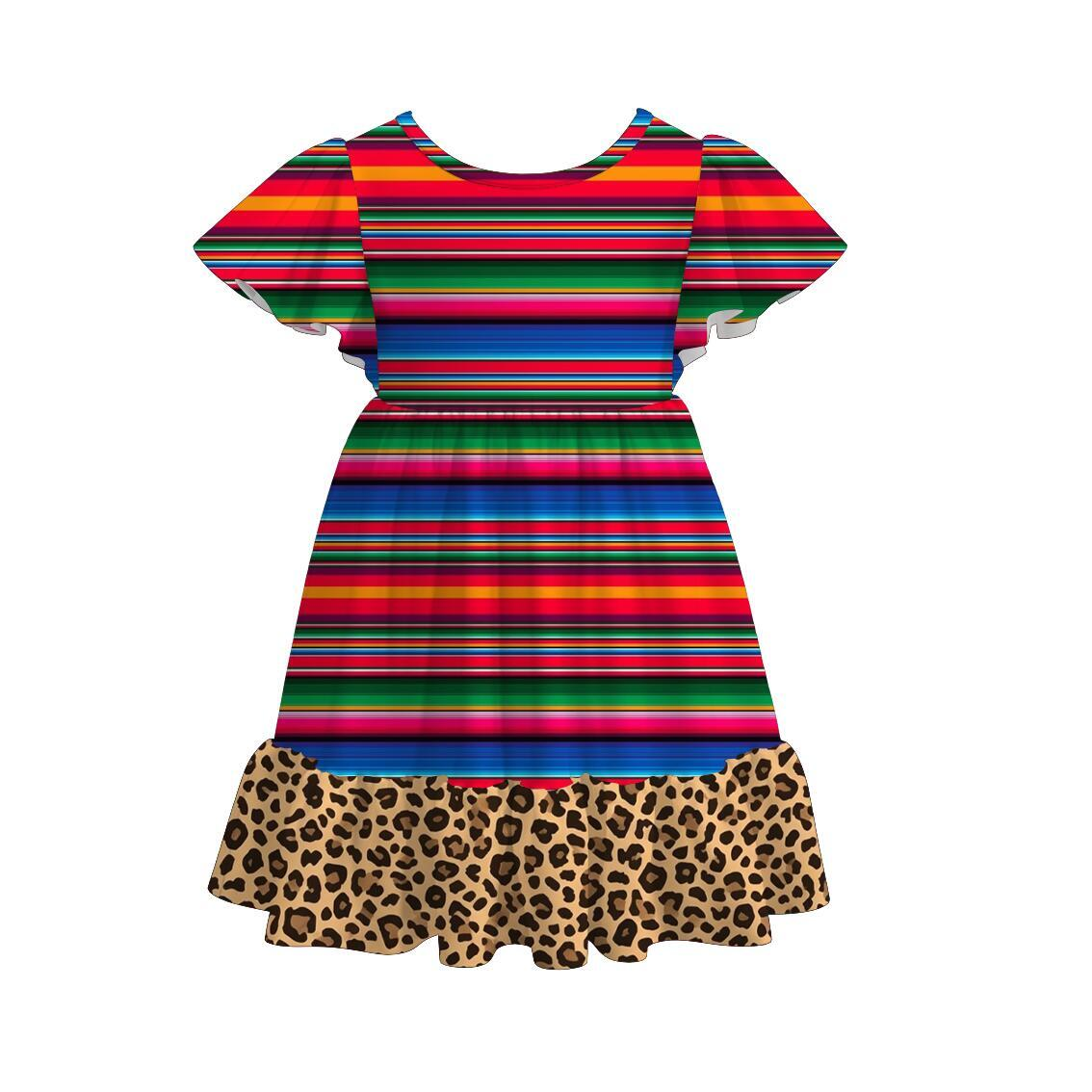 （Pre Order）Girls Spring&Summer Print Shorts Set&Dress