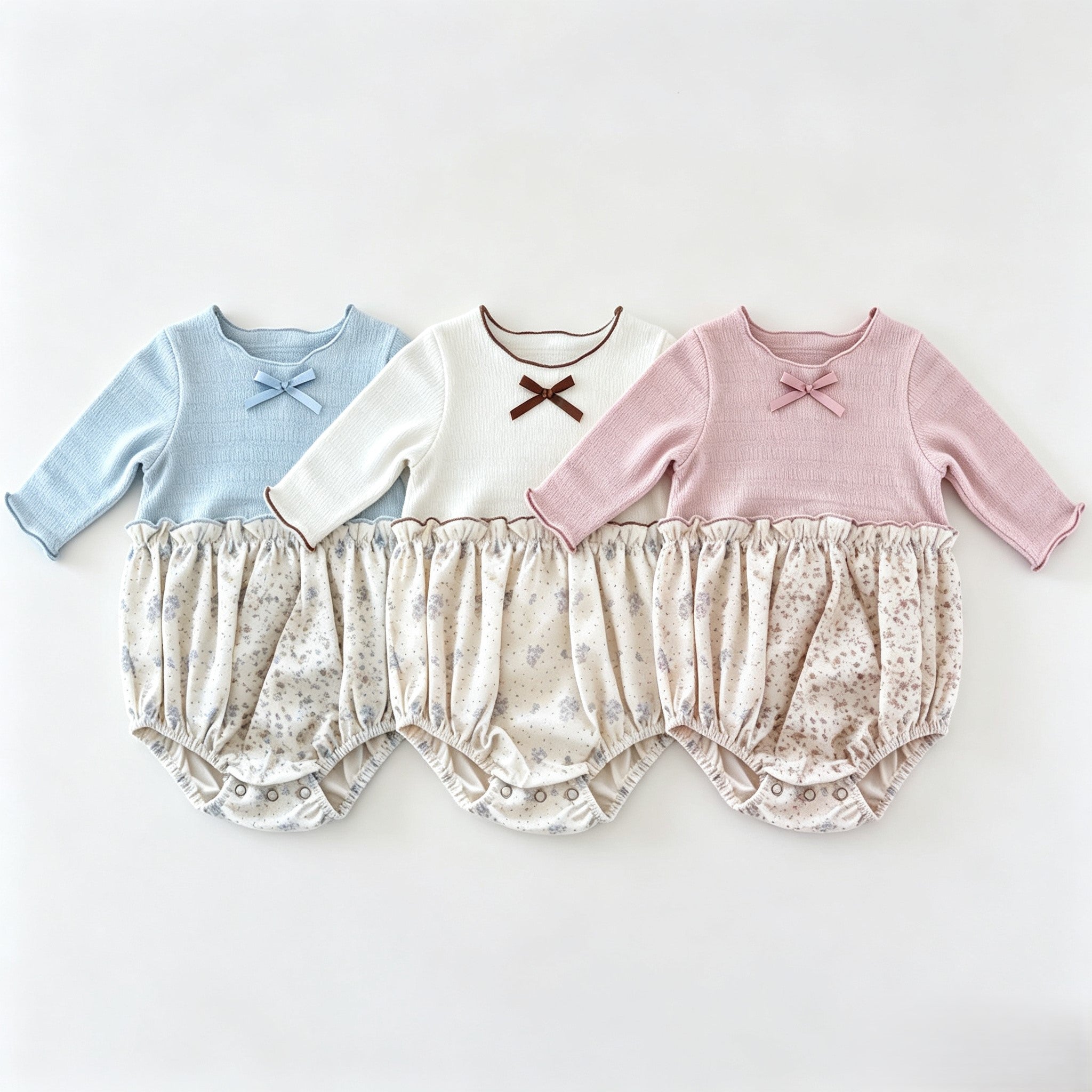 （Pre Order 2 Weeks）Toddler Girls Fall Floral Romper