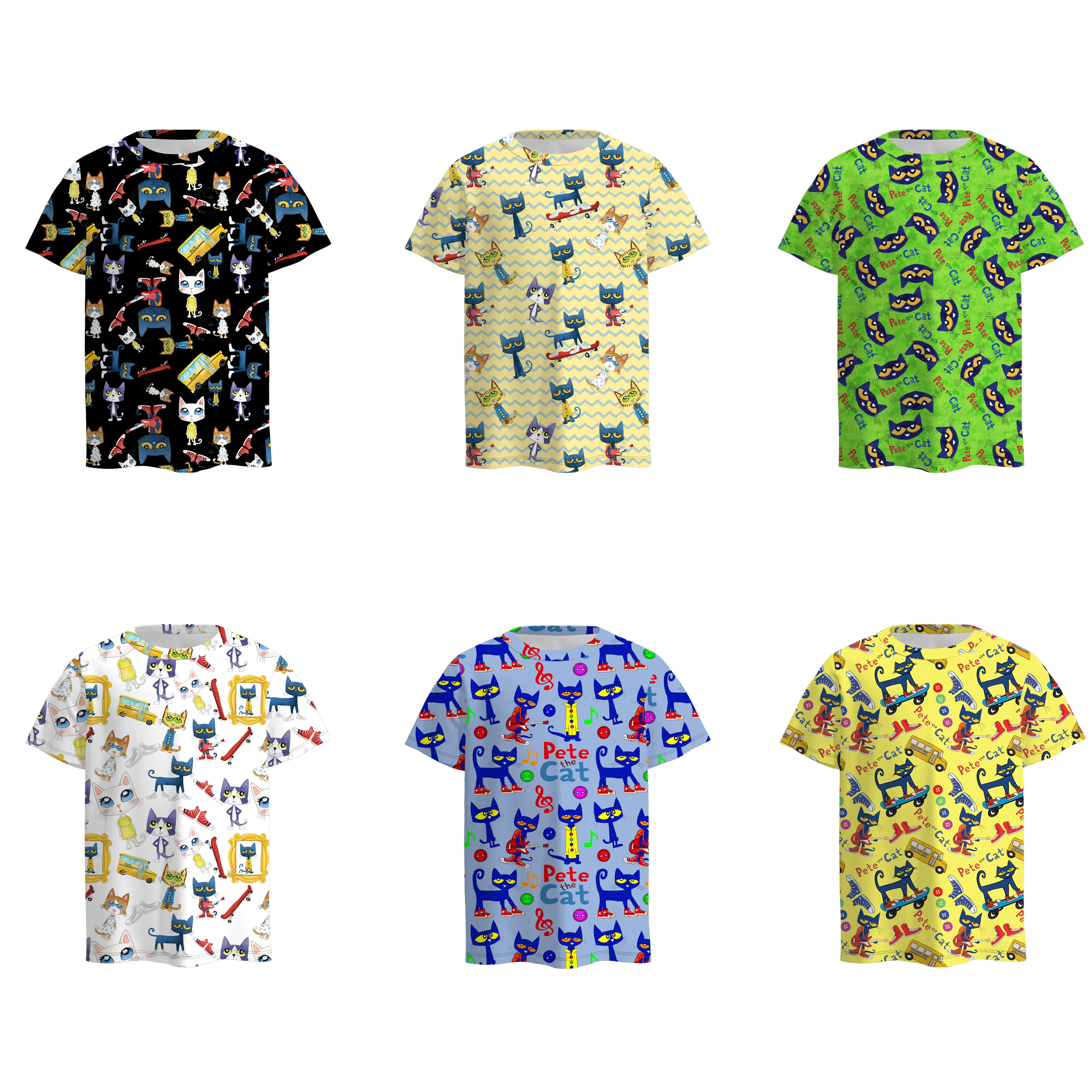 （Pre Order）Boys Fall Cartoon Print Top