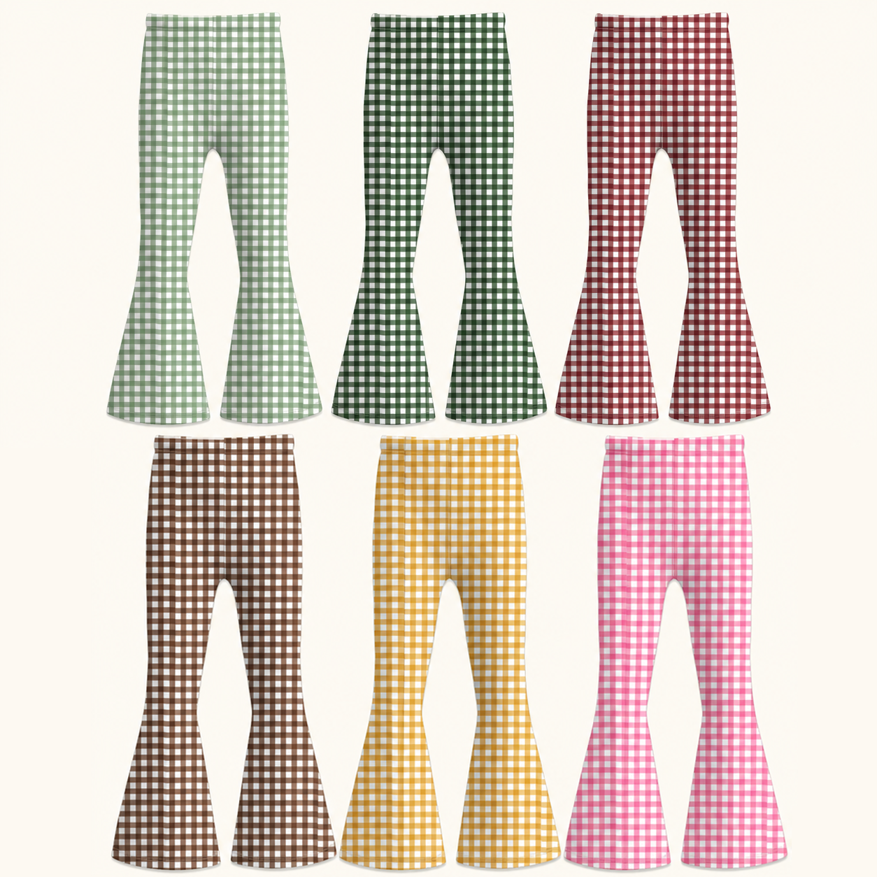 （Weekly Pre-Order）Girls Fall Plaid Pants（Ends 8.30）