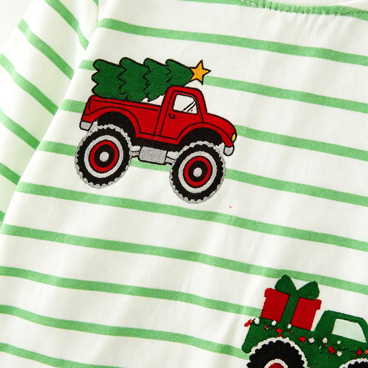 （In Stock）Boys Christmas Embroidery Top