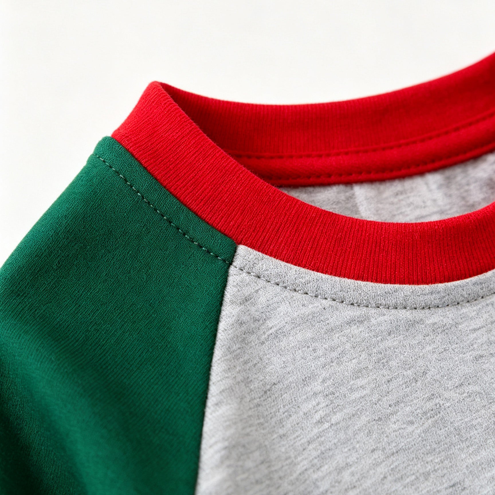 （In Stock）Boys Christmas Applique Cotton Top