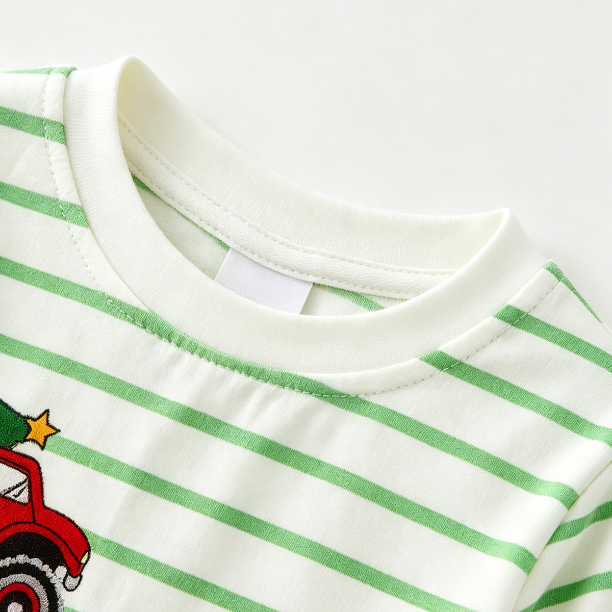 （In Stock）Boys Christmas Embroidery Top