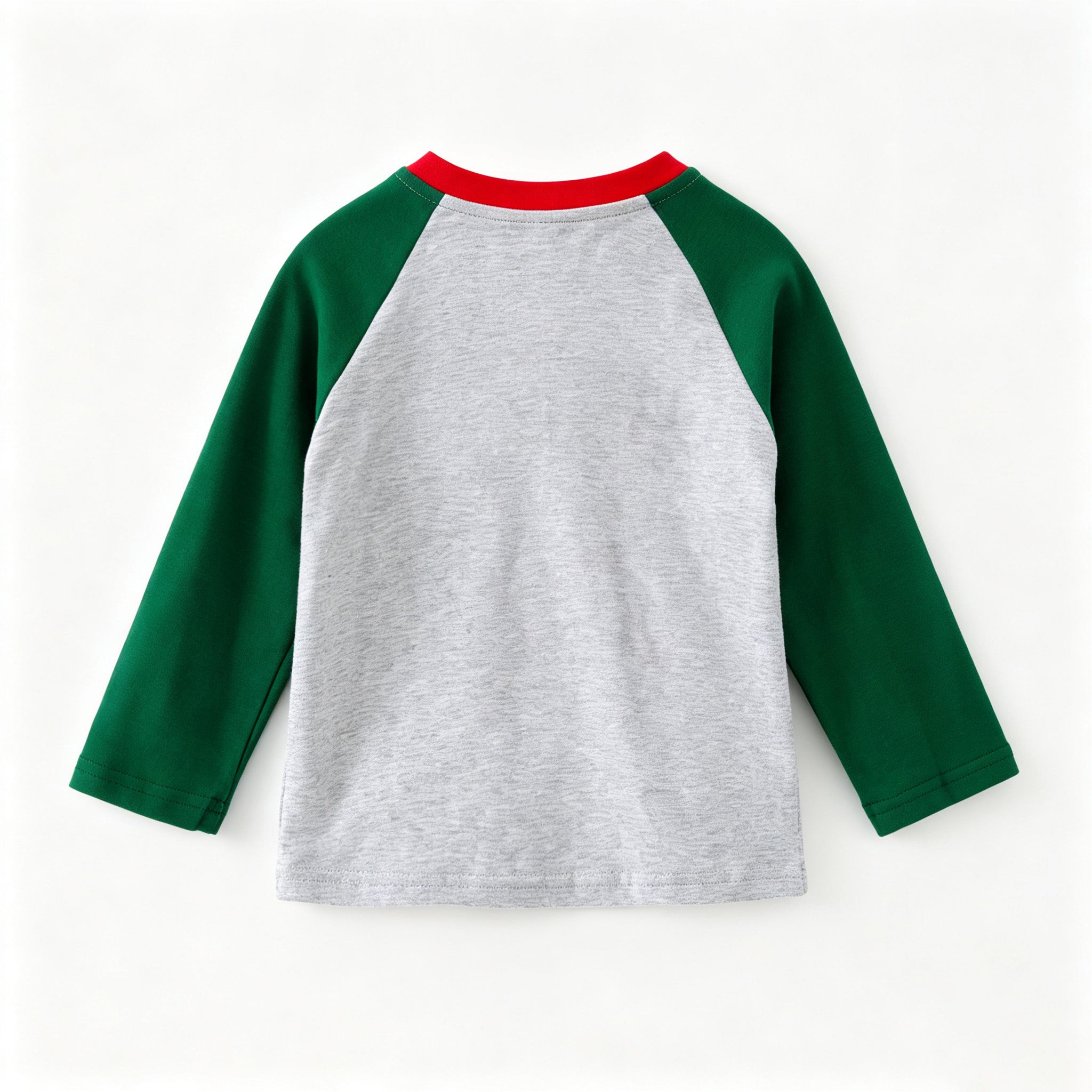 （In Stock）Boys Christmas Applique Cotton Top