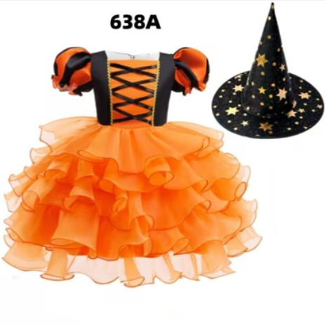 （Pre Order）Girls Halloween Costumes Dress